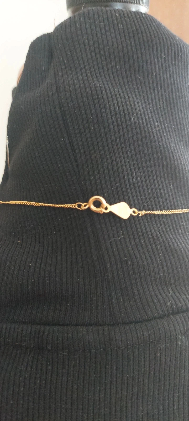 Joli Collier Doré – Pendentif Cœur Ajouré & Perle Blanche – photo 4